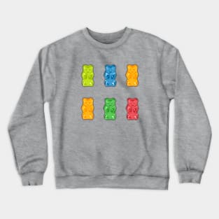 Colorful Gummy Bears Crewneck Sweatshirt